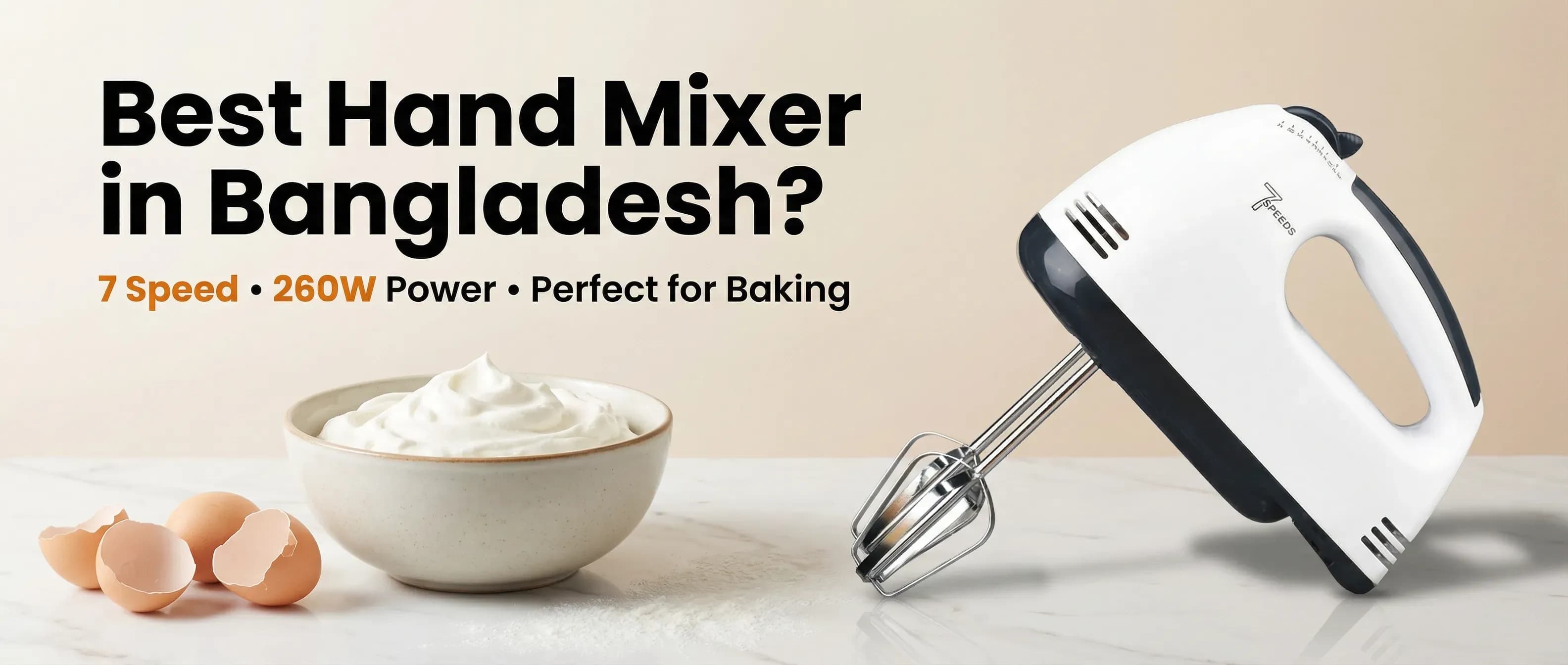 7 Speed Hand Mixer in Bangladesh – Price, Features & Buying Guide